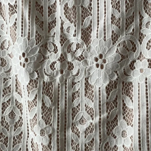 NWOT Jessica Howard Ivory Lace 3/4  Sleeve Dress size 10 - Picture 5 of 8